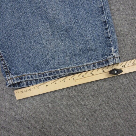 Vintage Levi's 550 Jean Shorts Mens 36 Relaxed Fit Blue Denim Jorts Y2K 90s - Picture 10 of 10